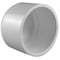 Charlotte Pipe And Foundry Charlotte Pipe Schedule 40 3 in. Slip X 3 in. D Slip PVC Cap 1 pk PVC 02116 1800 - alternate 1
